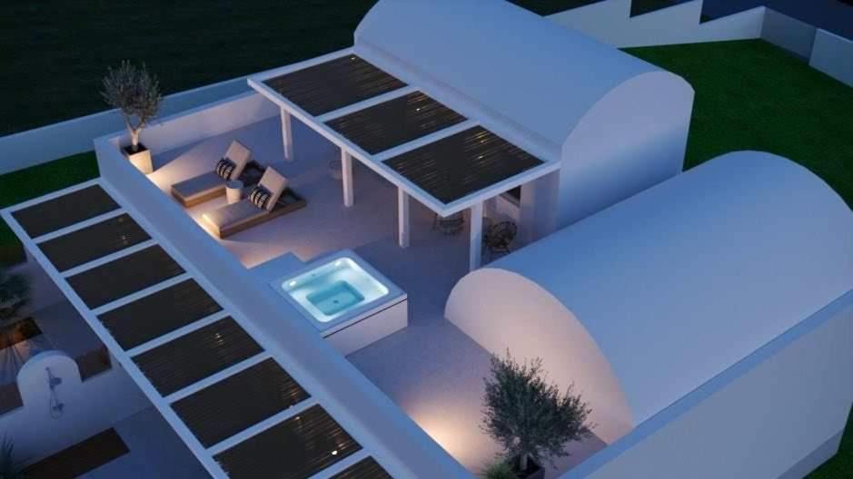 Lejardin Suites Santorini Pyrgos Kallistis Bagian luar foto